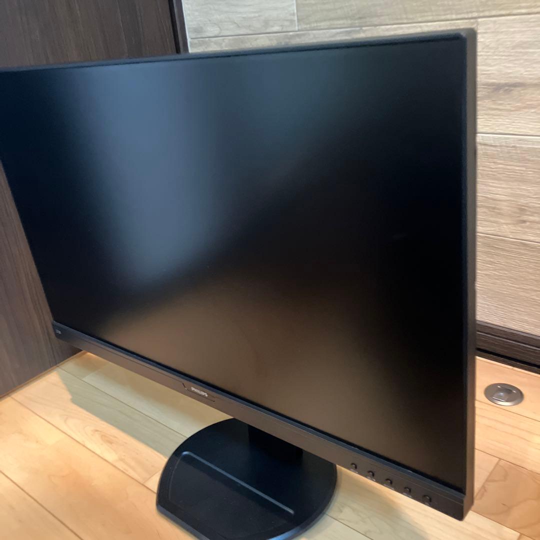 美品Philips 273B9 27型モニター 内蔵スピーカーUSB-Cハブ
