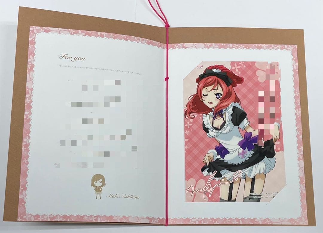 ラブライブ！　μ's　Loveca＋交換グッズ　特製メッセージカード　西木野真姫