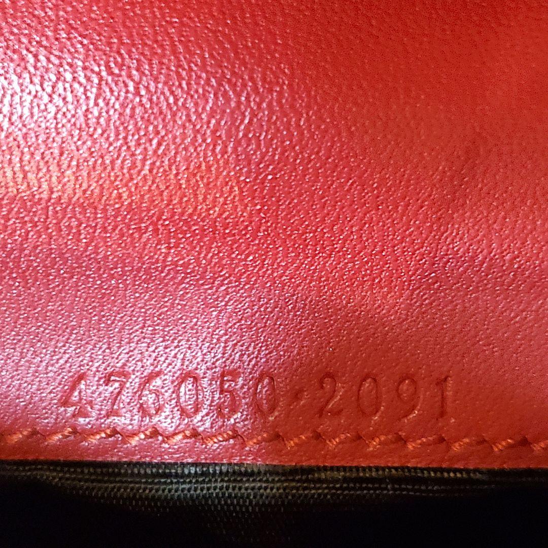 極美品 希少 GUCCI　チェリー　さくらんぼ　GGスプリーム レザー