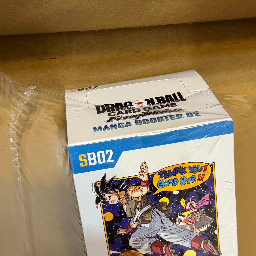 manga booster 02 未開封テープ付 1BOX