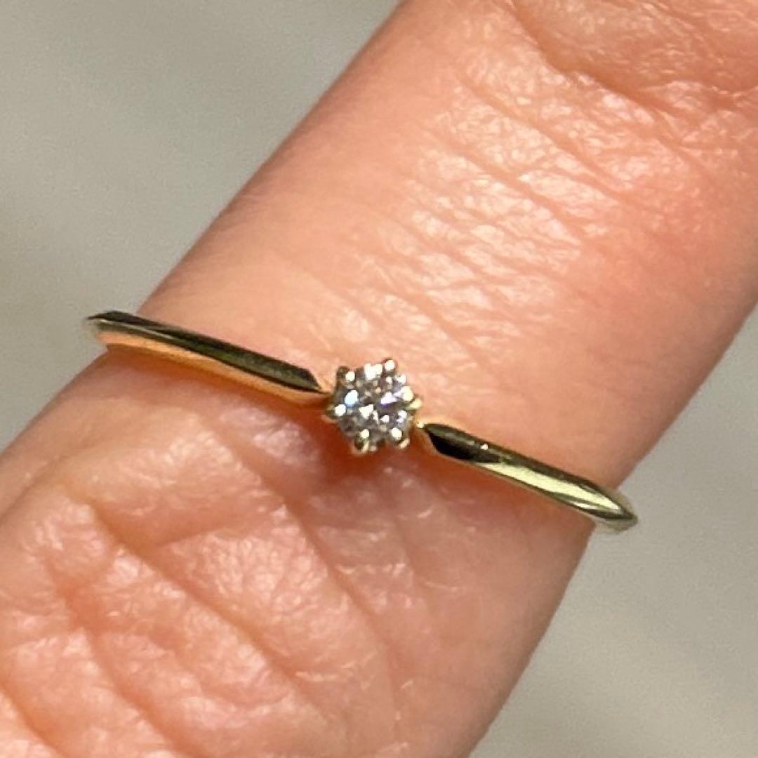 【1/12まで限定価格】agete リング　K18