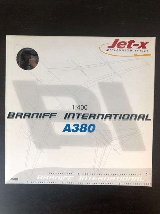 航空機・ヘリコプター Jet-X 1/400 JX053 A380QC BRANIFF