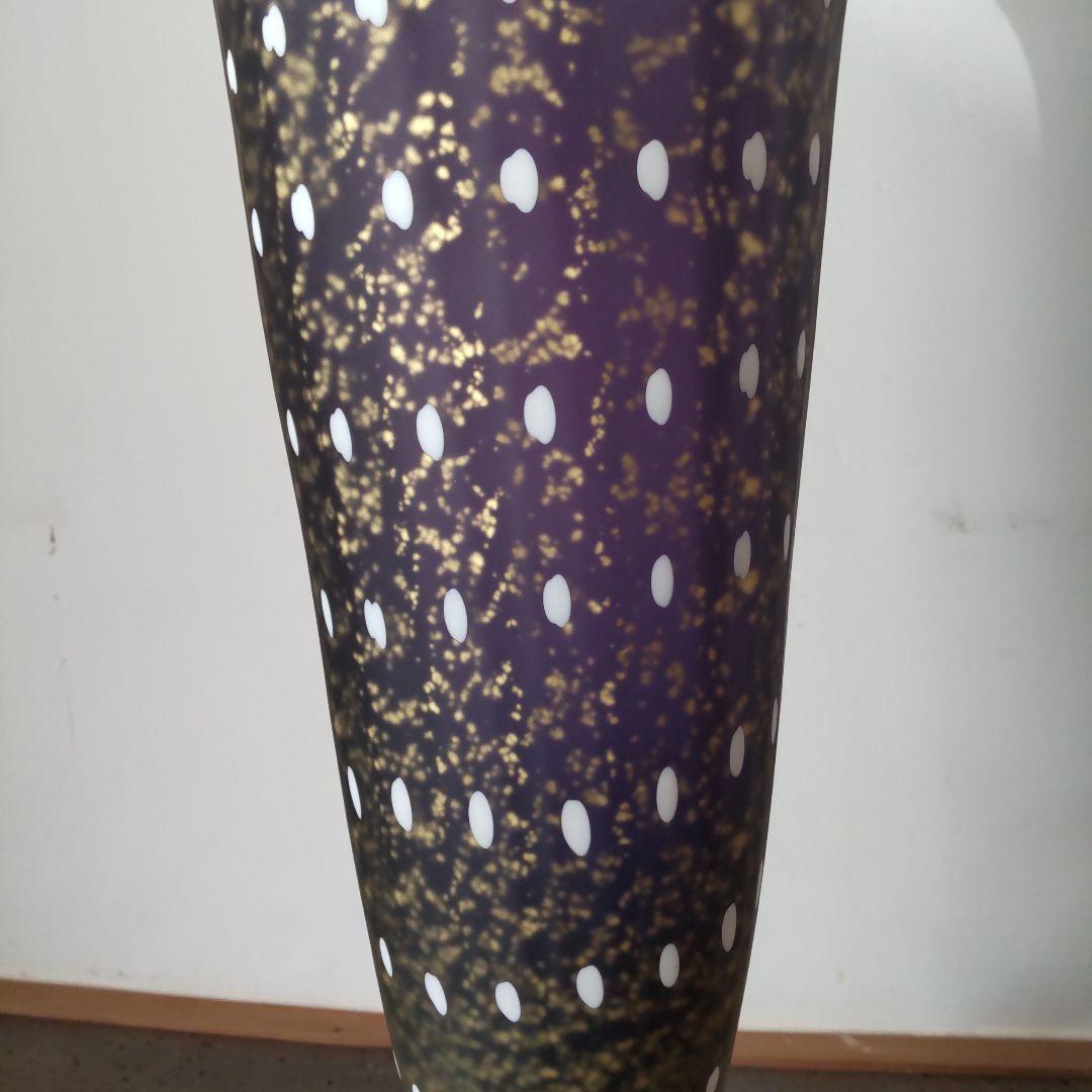 モダンデザイン　51cm　大型花器　フラワーベース　華道