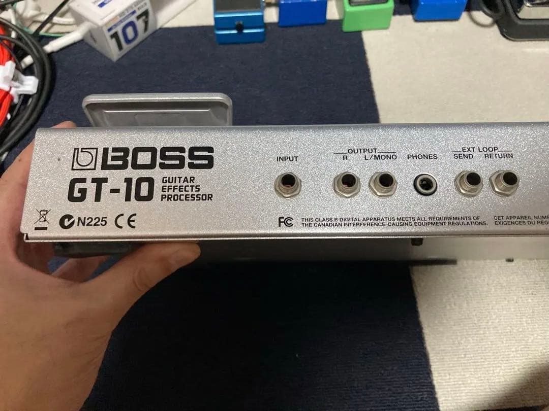 BOSS GT-10 ギター用マルチエフェクターアダプター取説USBケーブル付き