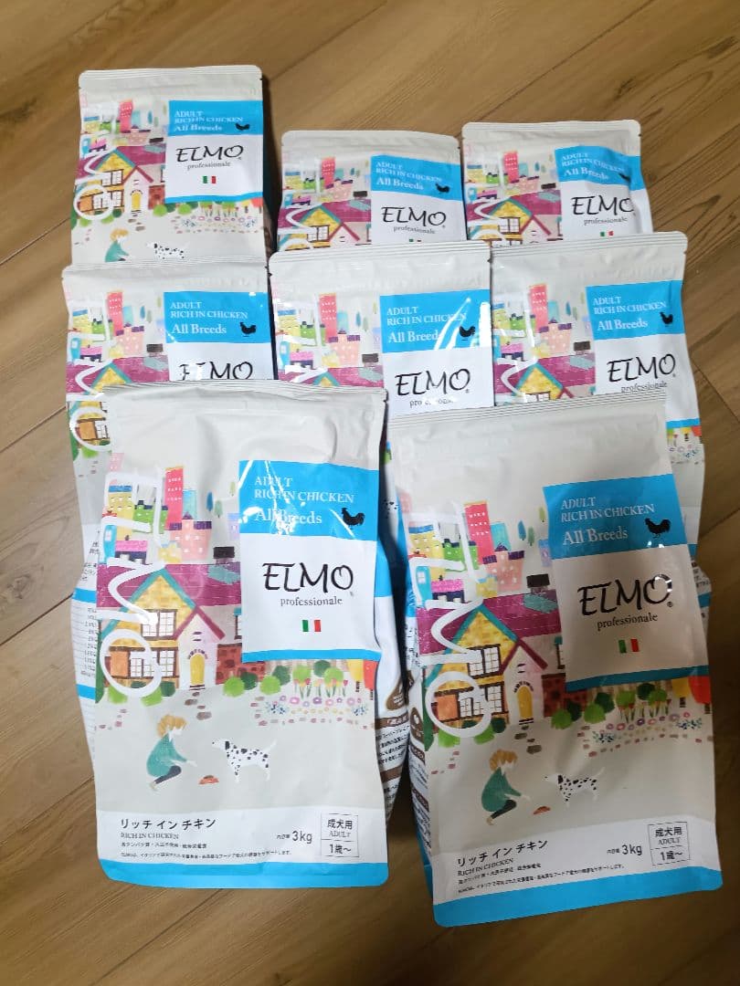ELMO アダルト　リッチインチキン　3kg×2 800g×6