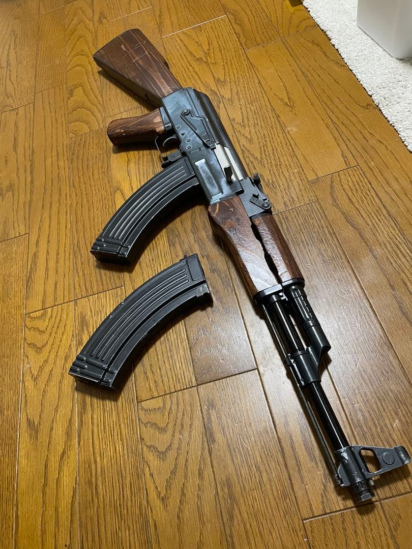 東京マルイ ak47 リアルウッド 電子トリガー搭載 メタルフレーム