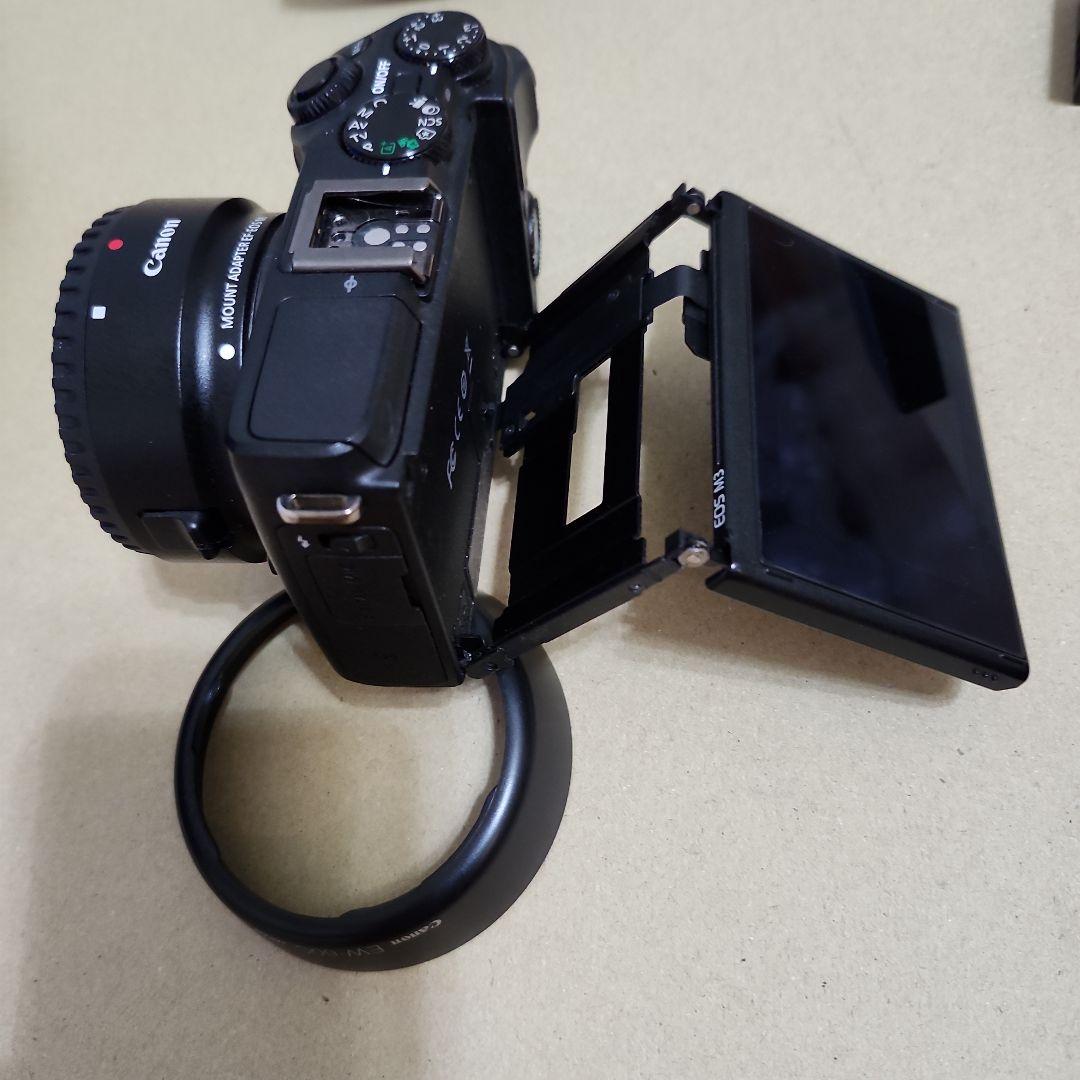 Canon EOS M3 ミラーレス一眼　+　18-55mmレンズ