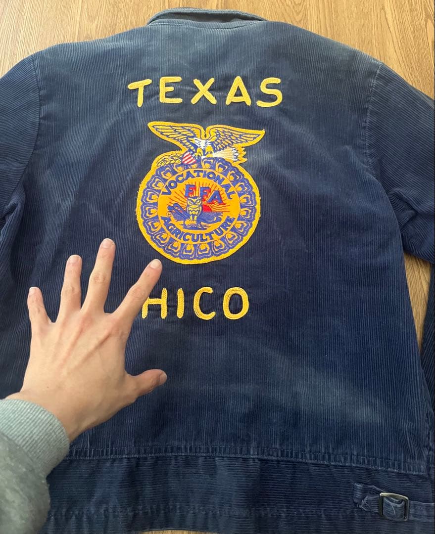 ✴︎着画有り格安！FFA ネイビー ファーマーズジャケット