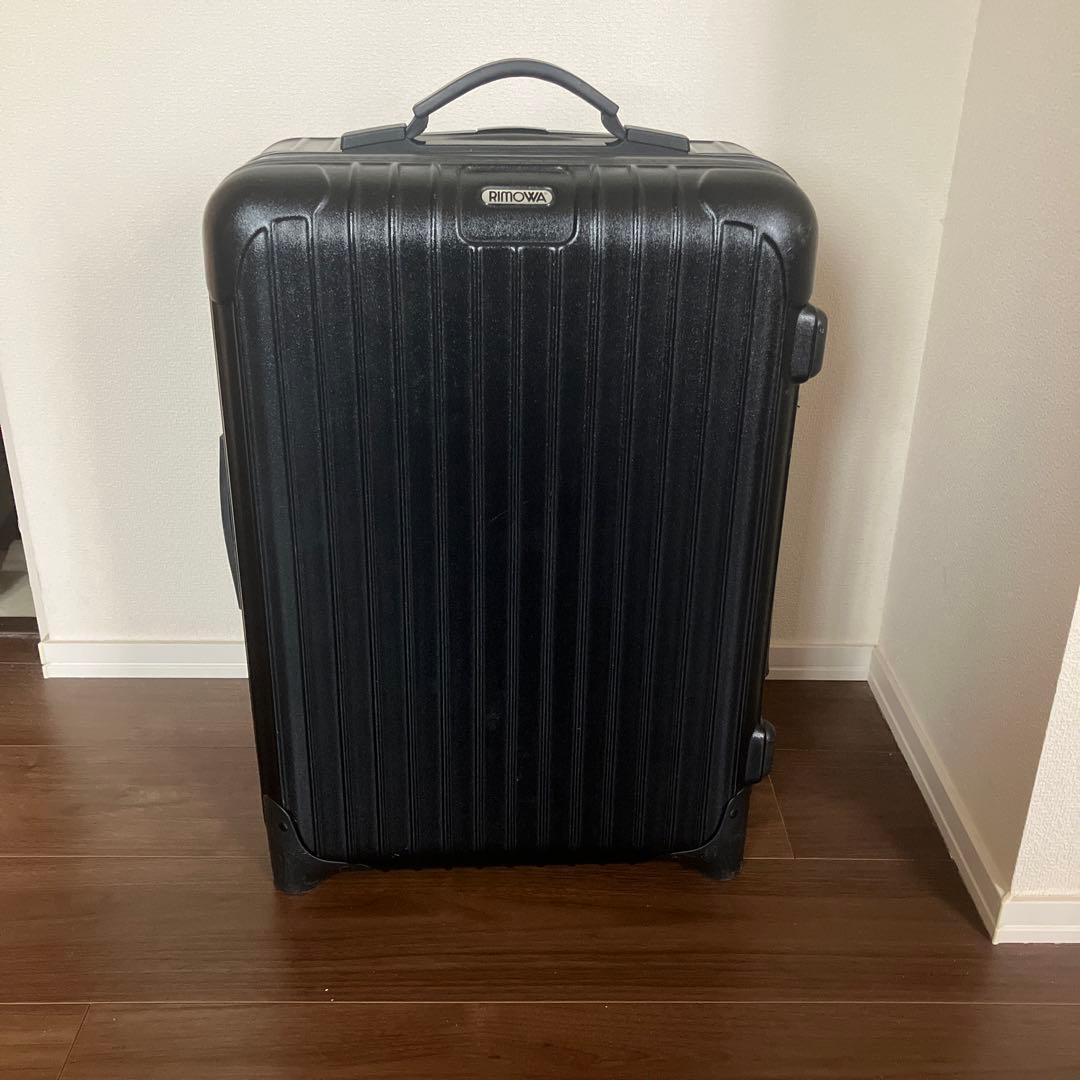 RIMOWA ブラック キャリーケース　サルサ　1〜3泊用　2輪　廃盤品、希少