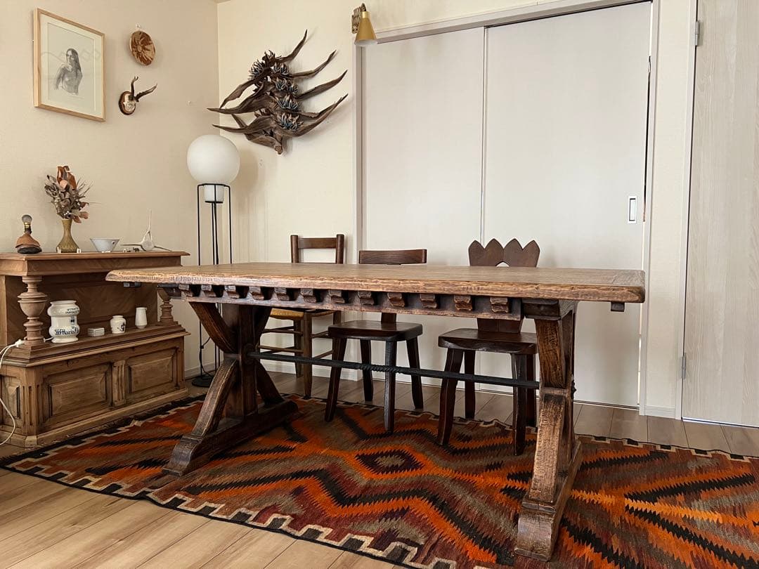 French Table フランスの古いテーブル