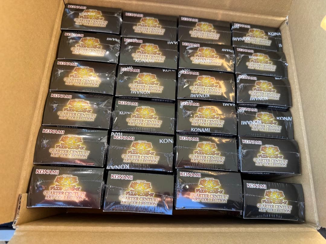 遊戯王 QUARTERCENTURYARTCOLLECTION 1カートン分