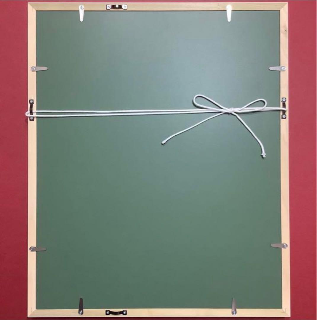 絵画・額縁・版画・中川 学・新品未使用・雪中遊鴉圖・美術品・インテリア・雑貨