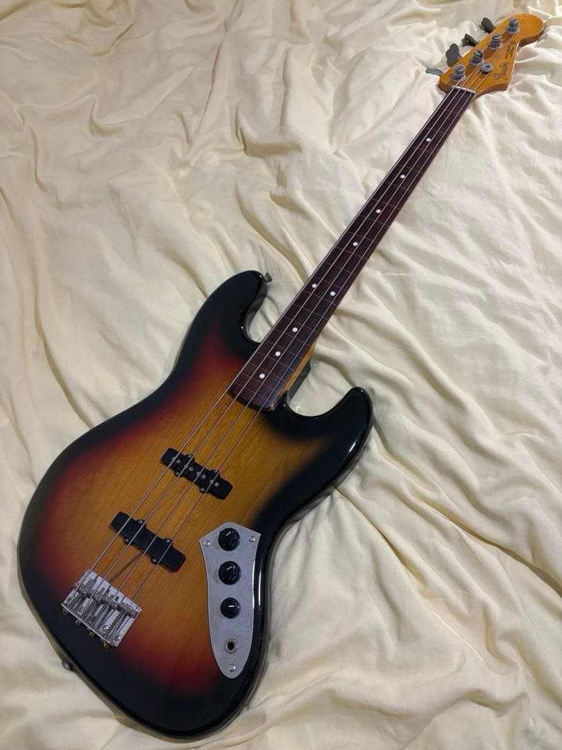 ベース FenderJapan JB62-77FL 3TS Jaco Pastorius