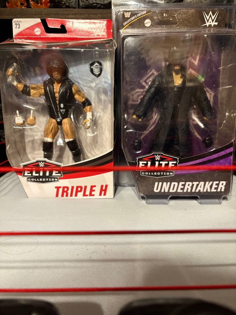 値下げ最終wwe入手困難品多数レスラー 12体+リング・トラック