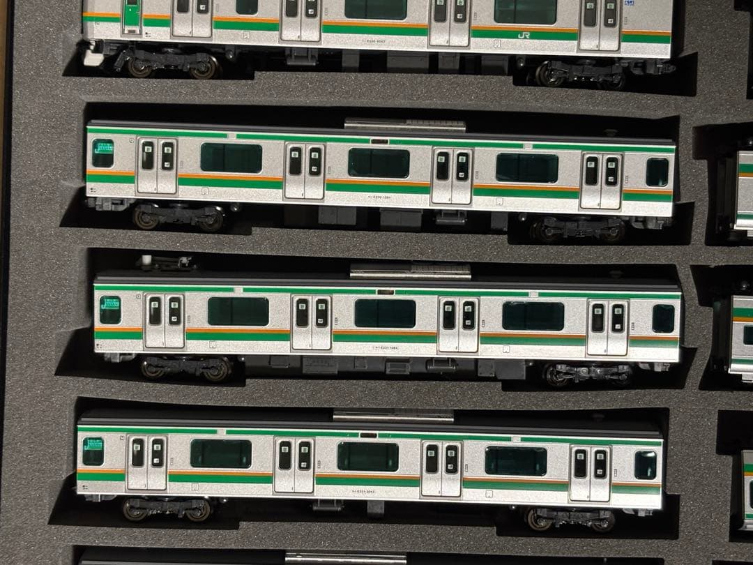 加工品 TOMIX E231系1000番台 15両宇都宮線 高崎線