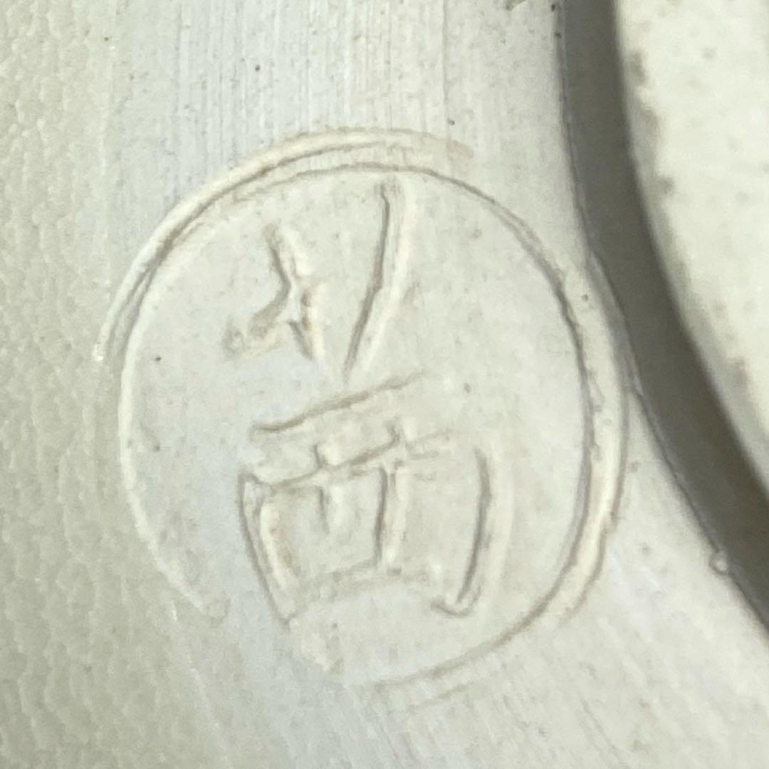 ☆茶3茜窯　千澄子画　秋草　茶碗　箱付　直径13cm 東N7-1026③