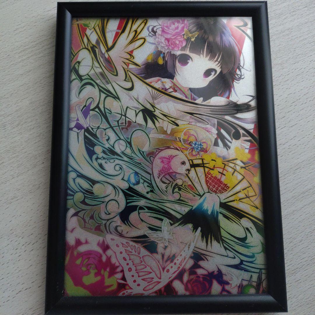 絵師 100人展 eshi100　アクリルアートプレート　如月水