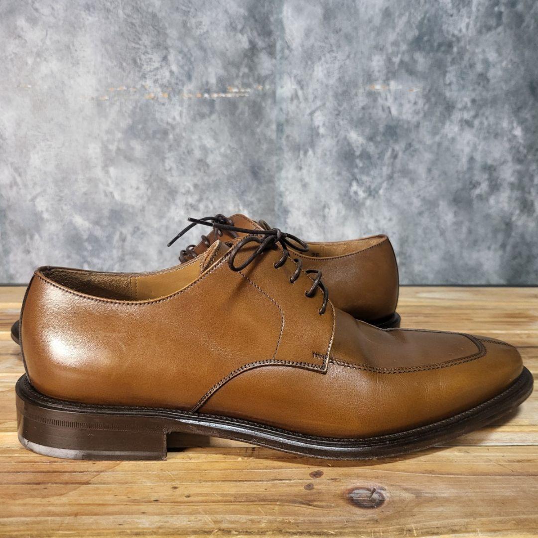 フェラガモ レザー ドレスシューズ 茶 7 2E 本革