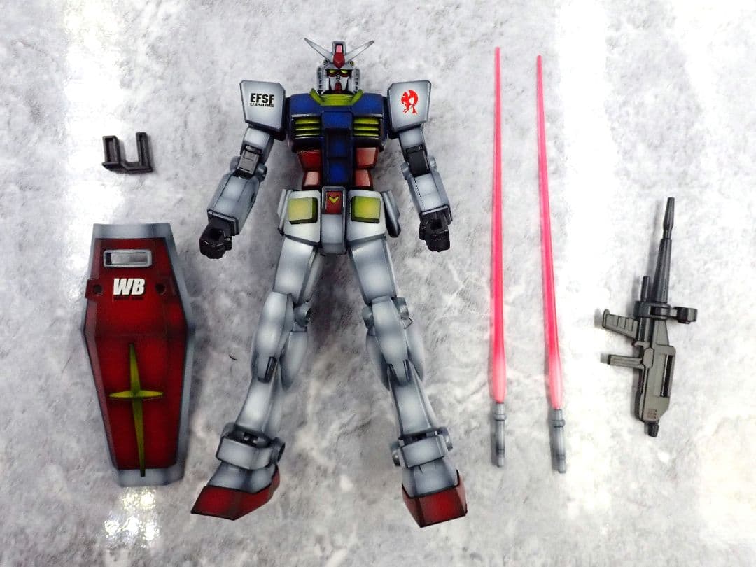 EG ガンダム エントリーグレード ガンプラ 全塗装 塗装済み 完成品