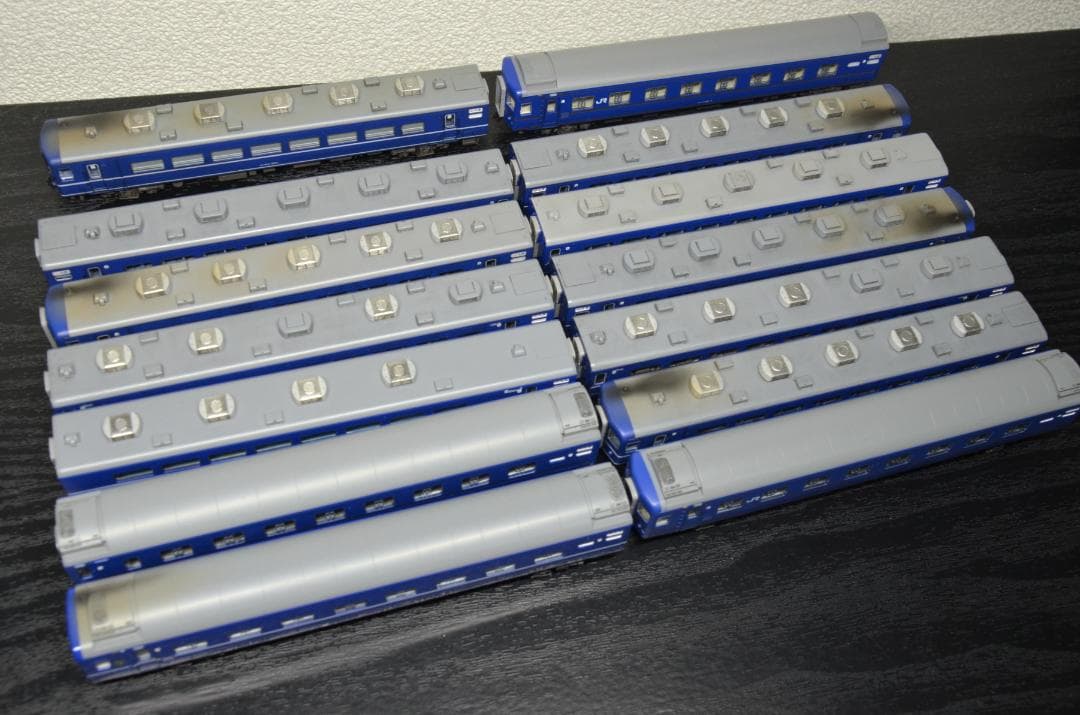 【精密加工品】KATO 寝台急行はまなす 給電エンジン代替車付き 14両セット