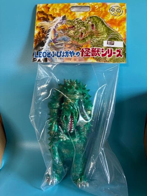 大きいサイズ　leoソフビ坊や グリーンモンス ワンフェス　ソフビ