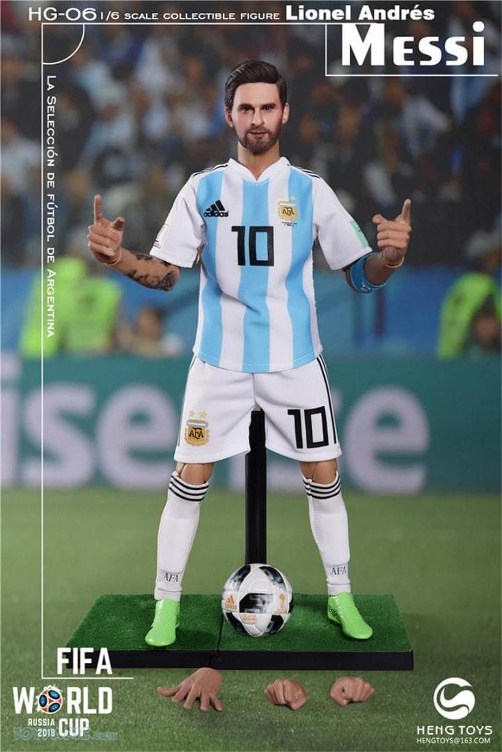 1/6 リオネル・メッシ アルゼンチン代表 Heng Toys