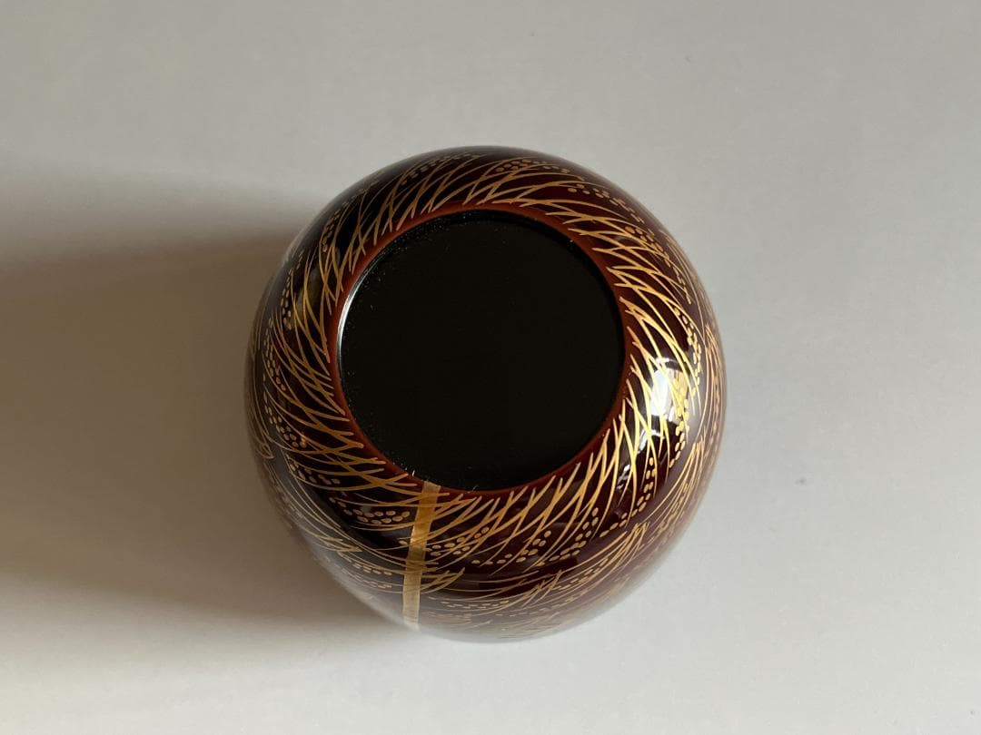 司光作　秋野の蒔絵　大棗　茶道具　薄茶器