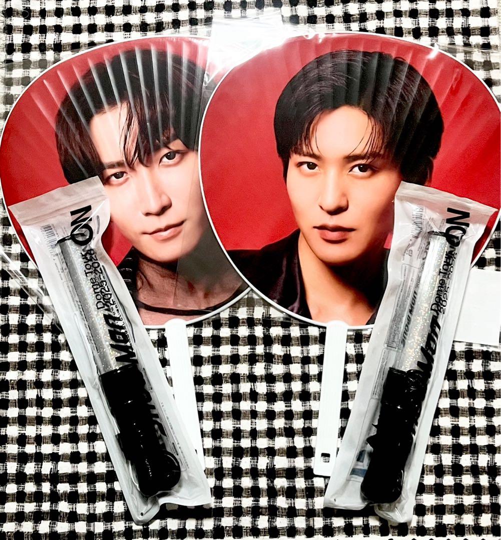 Man 目黒蓮　渡辺翔太　ON うちわ、ペンライト