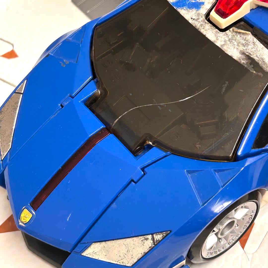 【新品電池交換済み】トミカ マグナムパトレーラー ハイパーブルーポリス おもちゃ