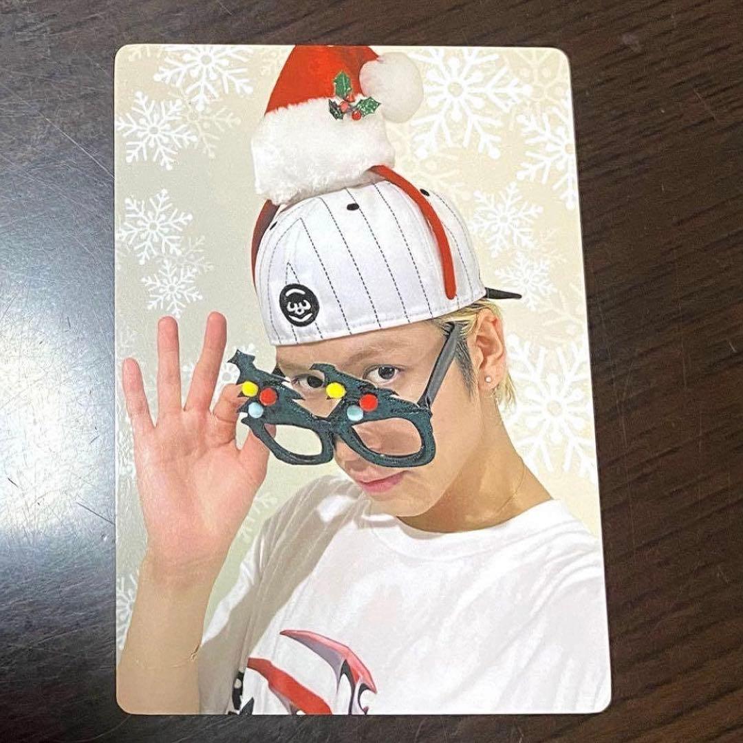 長谷川慎 ランペ 大暴年会 デジタル抽選会 トレカ フォトカード クリスマス