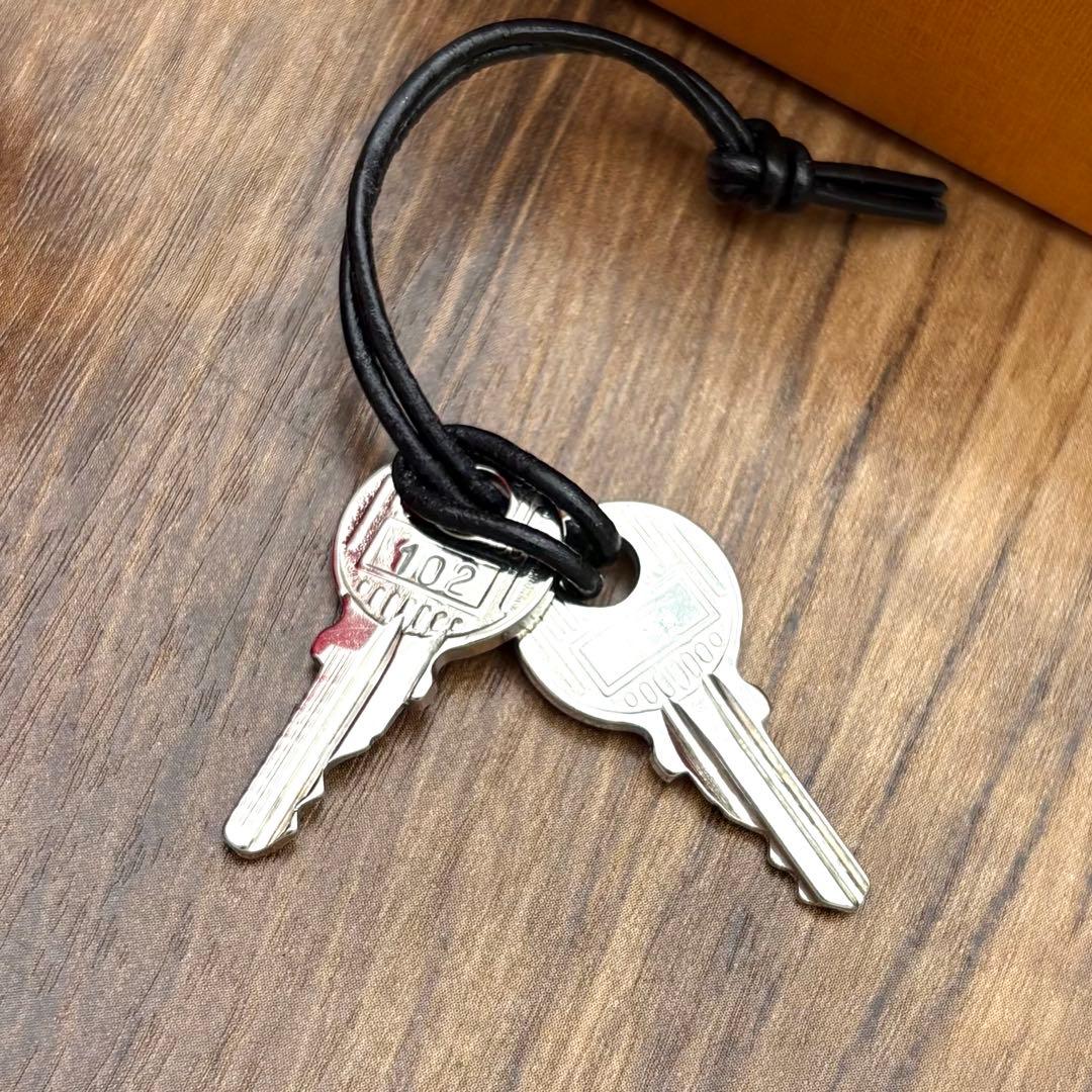 ⛄極美品⛄エルメス カデナ パドロック南京錠 鍵 no.102 シルバー#582