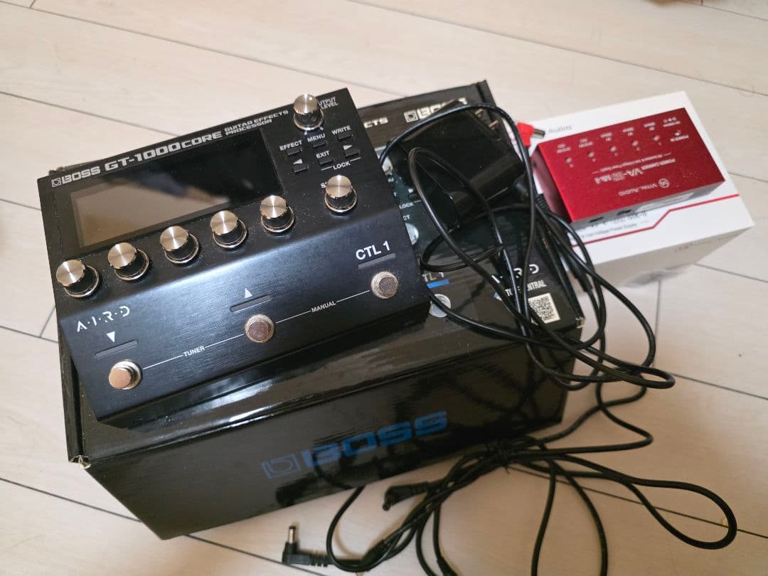 BOSS GT-1000CORE + vital audio パワー