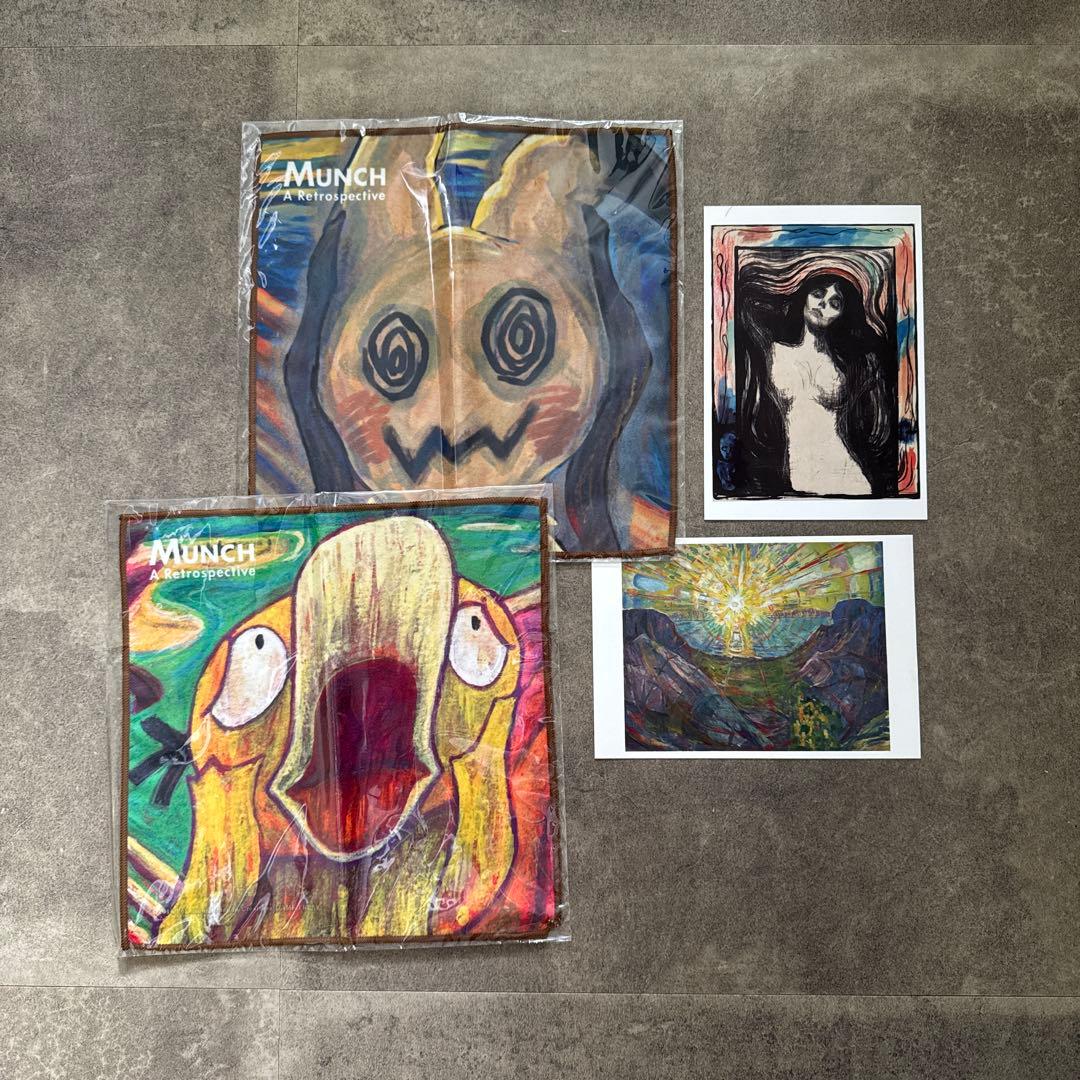 ムンク展　マイクロファイバータオル　ミミッキュ　コダック