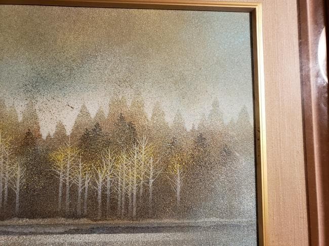 絵画　八木輝「清秋」