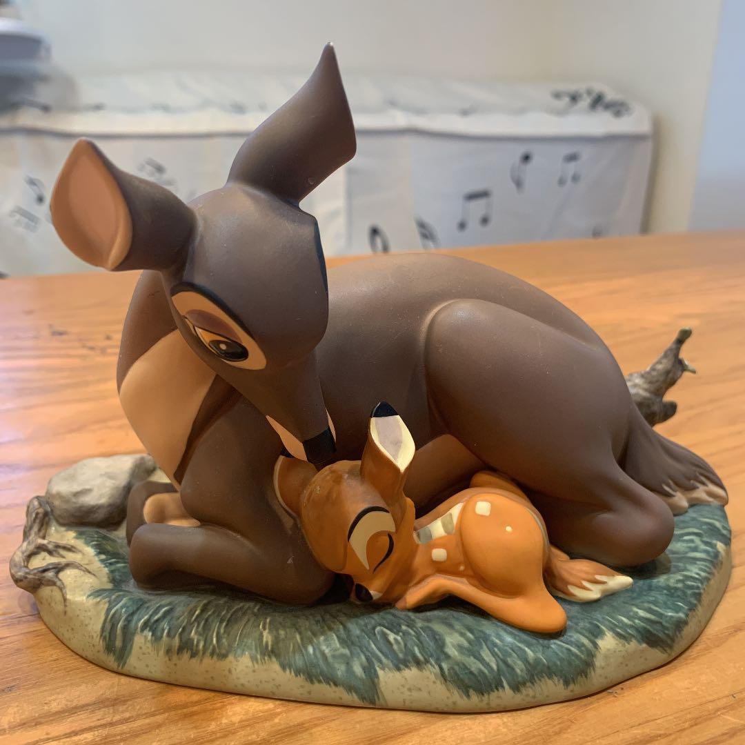 バンビの親子　WDCC  陶器　フィギュア　置き物