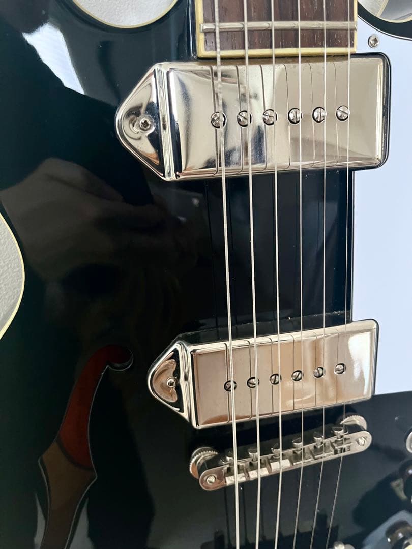 美品　Epiphone casino coupe ブラック エレキギター