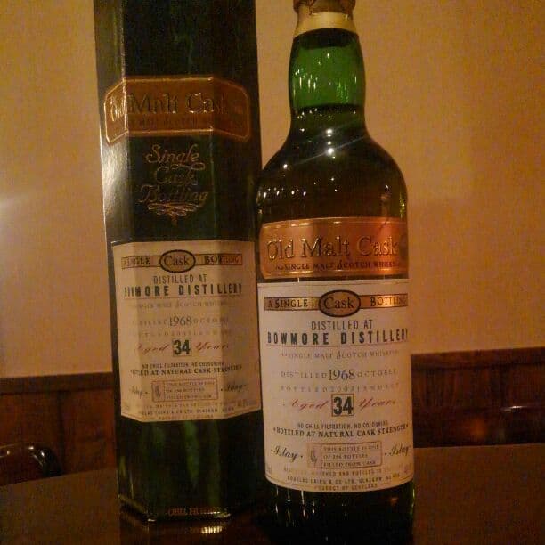 ウイスキー BOWMORE 34y 1968 40.8% DOUGLAS LAINS
