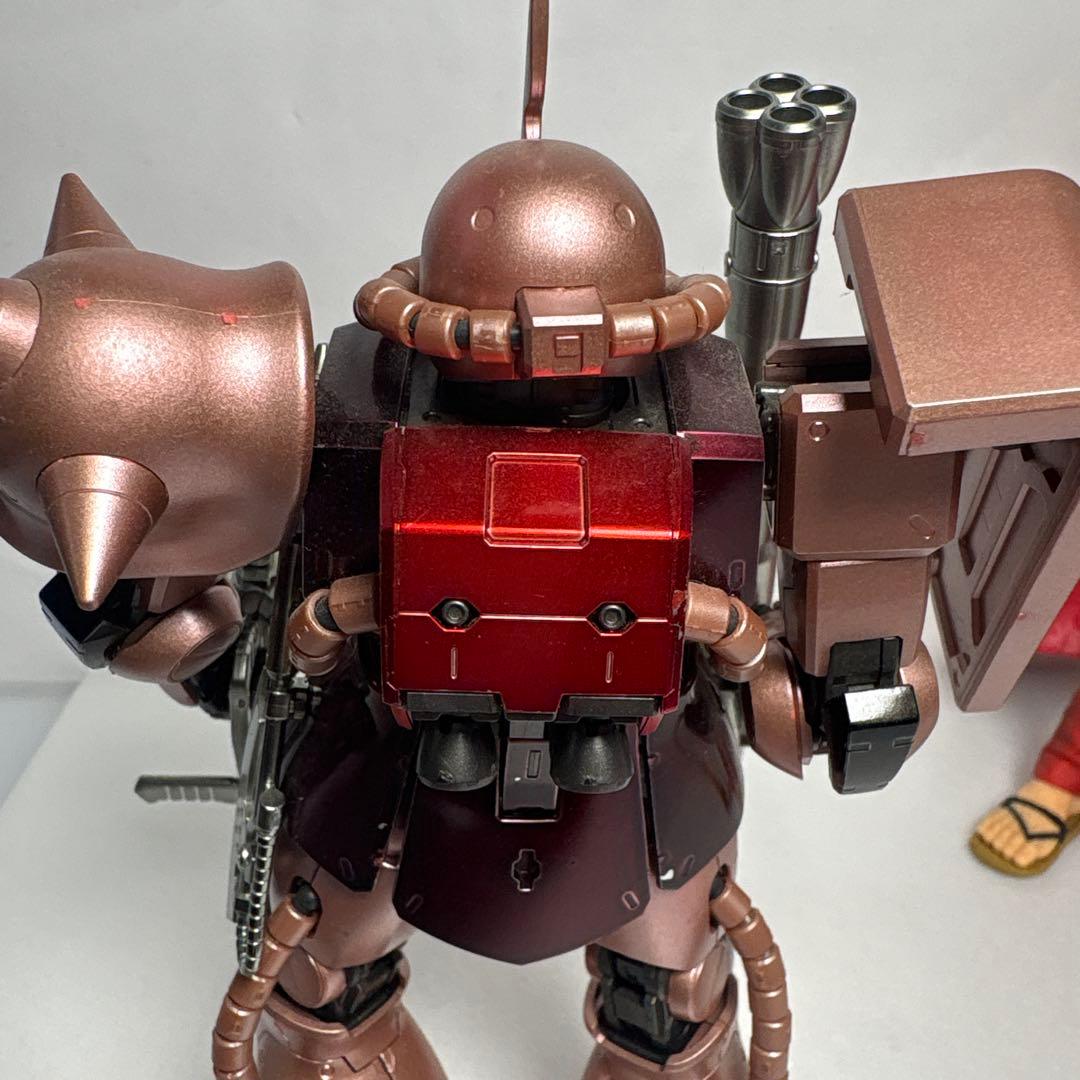 3点セットMG MS-06S シャア専用ザクVer.2.0エクストラフィニッシュ