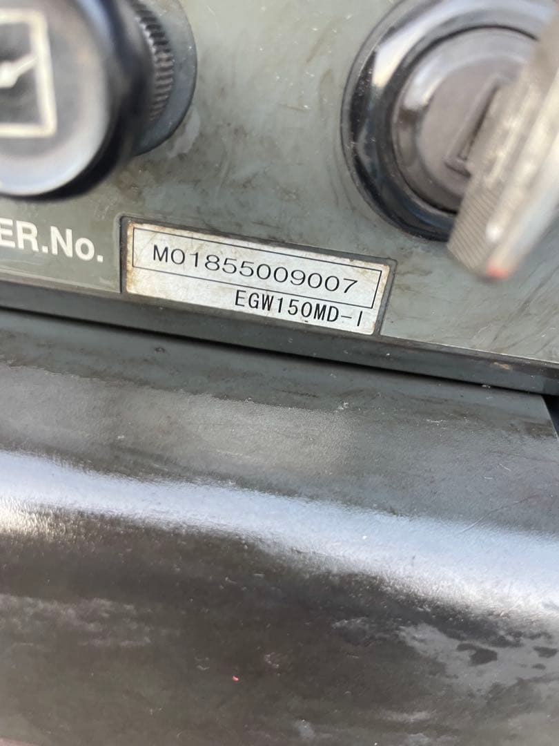 ガソリン式インバーター発電溶接機 Shindaiwa EGW150MD-I です