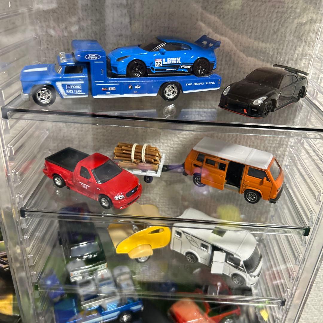 ミニカー　コレクションセット　トレーラー　コレクションケース　ケース