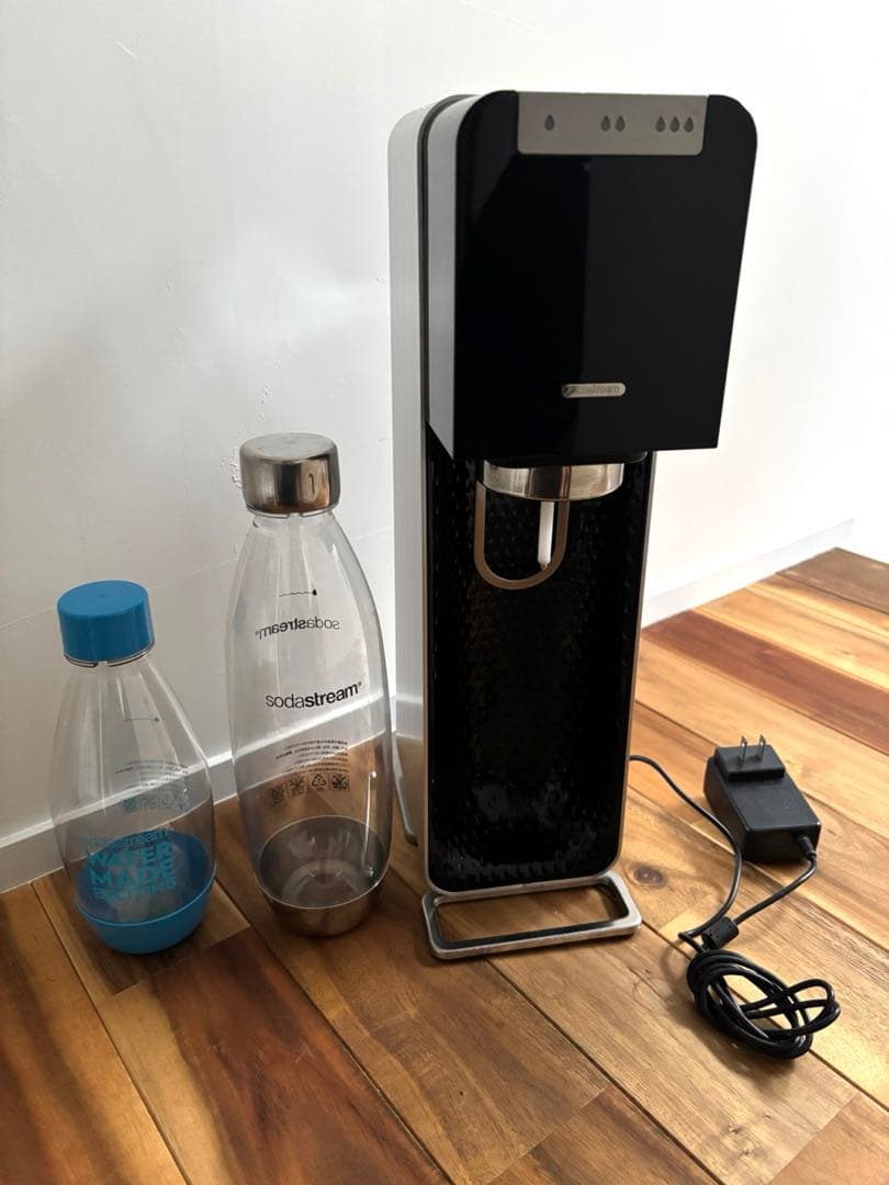 SodaStream ソーダストリーム PWR-001 炭酸　ブラック
