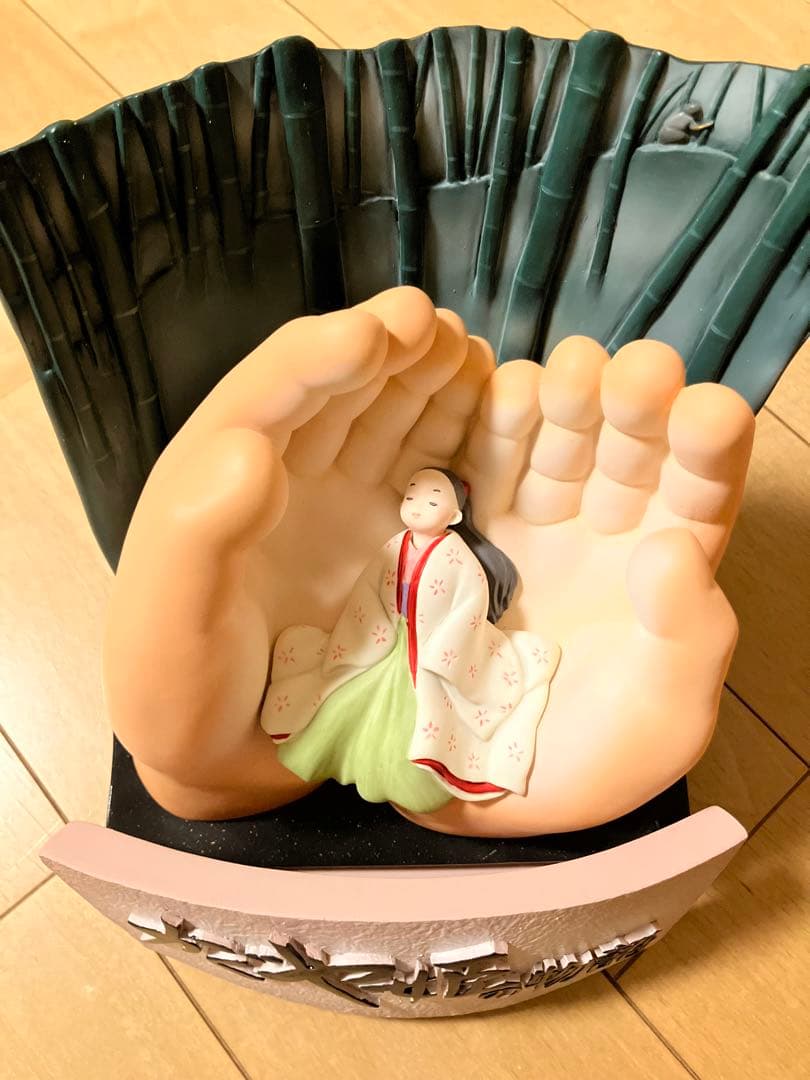 <非売品>スタジオジブリ　かぐや姫の物語　フィギュアオブジェ　高畑勲　宮崎駿