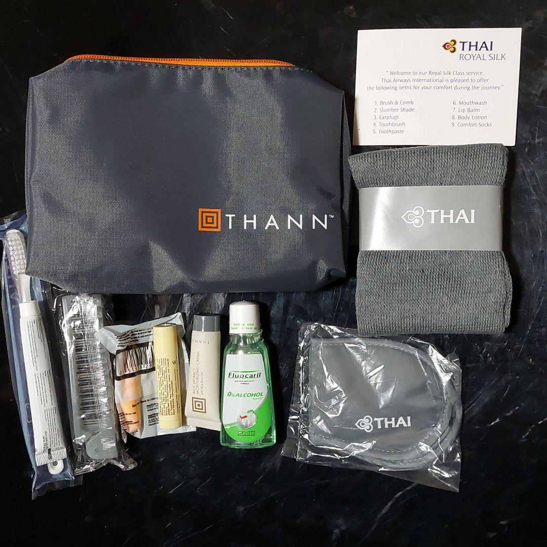 タイ航空ビジネスクラスオリジナルアメニティ