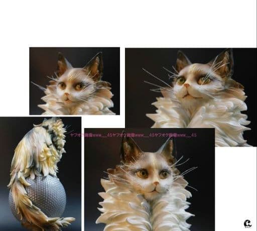 CAT HAIR CUT 1/7scale ガレージキット　完成品　フィギュア