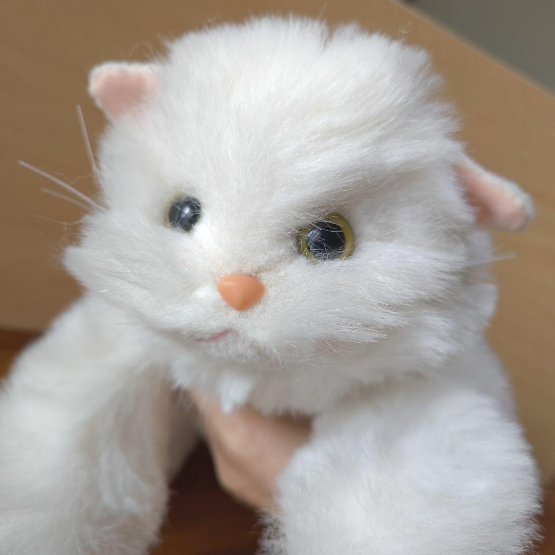 昭和レトロ　奥村玩具　おくむらのシールペット　ペルシャ猫　くたくた　ぬいぐるみ