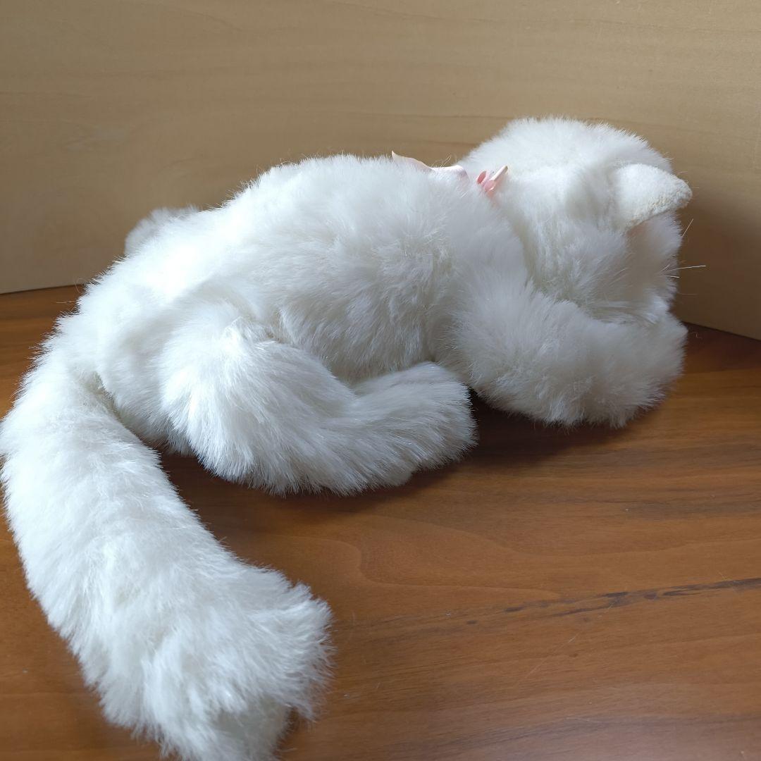 昭和レトロ　奥村玩具　おくむらのシールペット　ペルシャ猫　くたくた　ぬいぐるみ