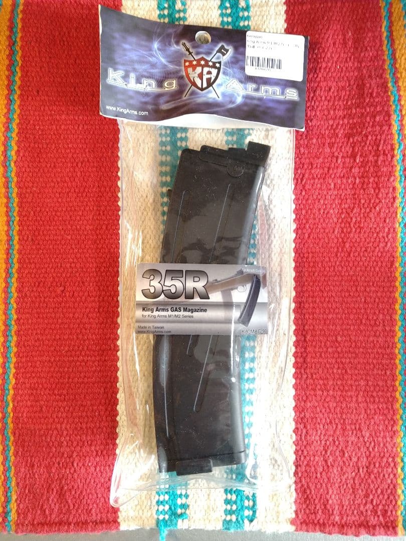 希少な未開封！キングアームズ　M1/M2カービン　ガスブロ用３５連マガジン！