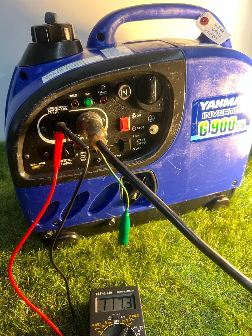 YANMAR ヤンマー インバータ発電機 G900IS 動作良好 ♪ HD38