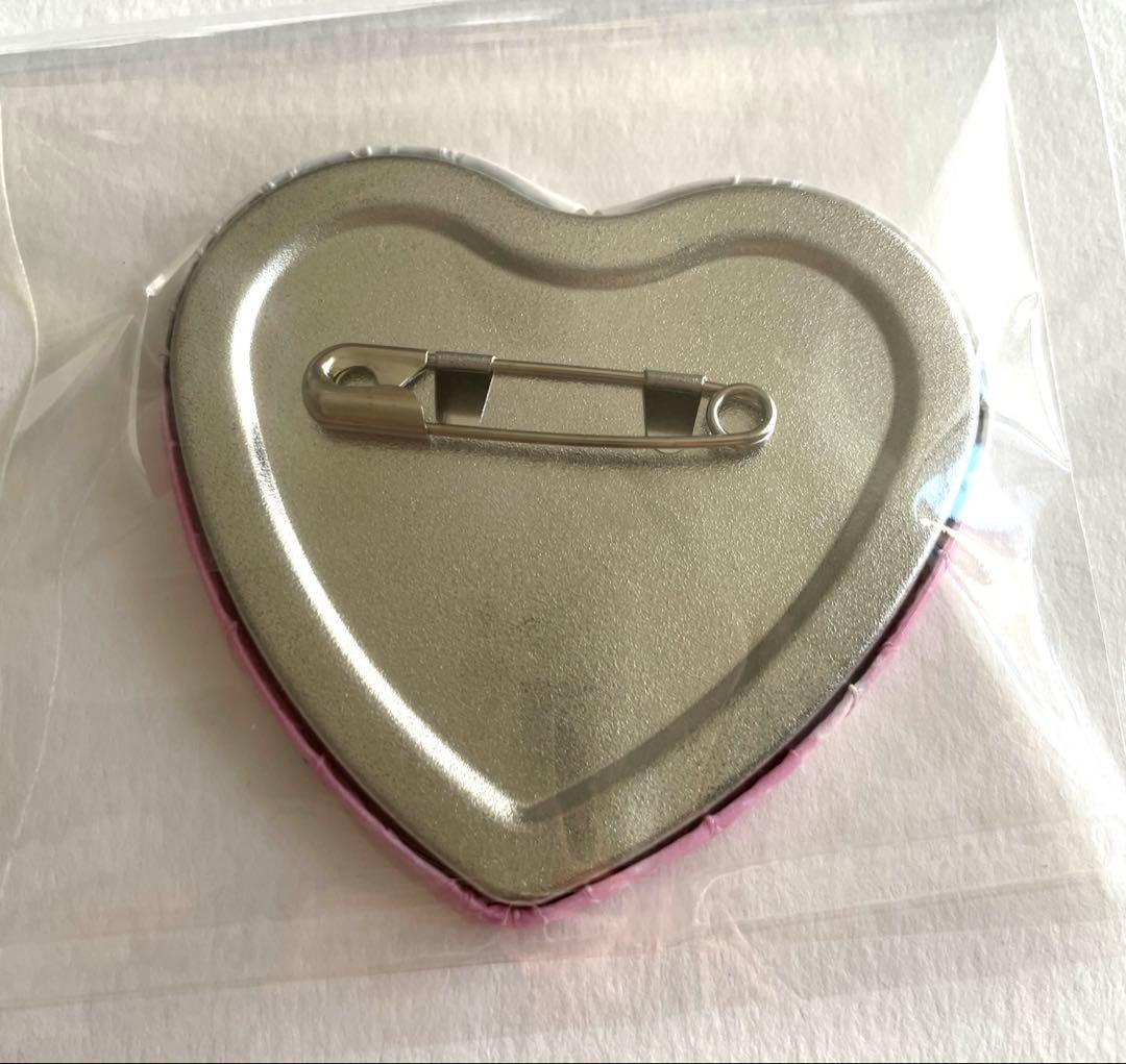 タコピーの原罪　ハート缶バッジ　ハート型　ぎゅぎゅっと　久世 しずか　小学生