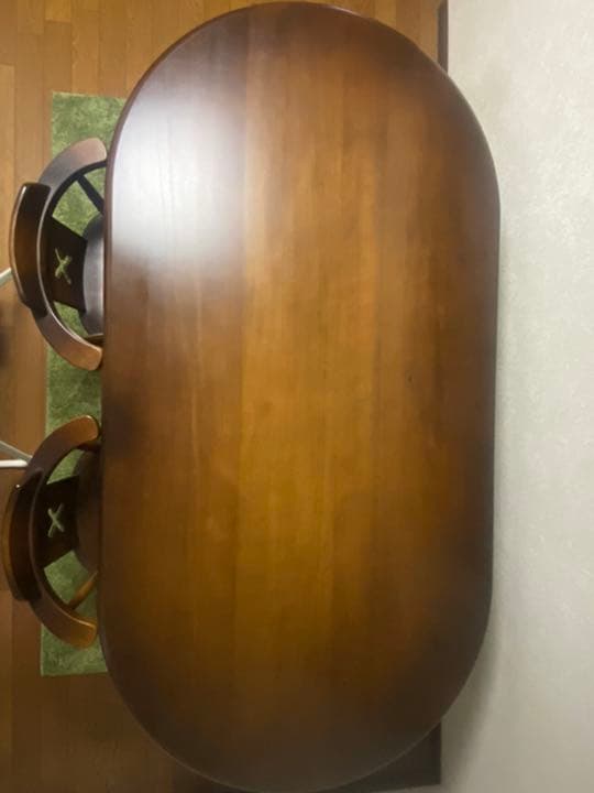 双子の父【送料込】飛騨産業・天然木ダイニングテーブル6人用